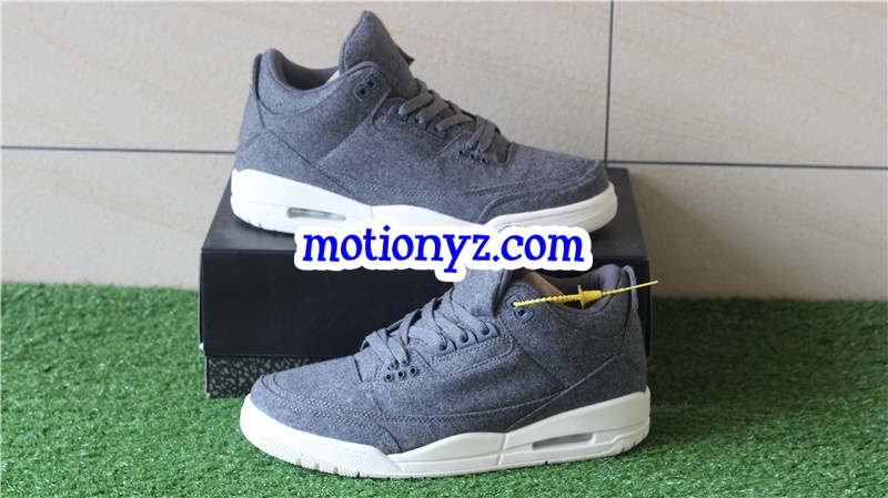 Authentic Air Jordan 3 Retro Wool